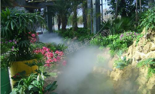 植物園噴淋、造景