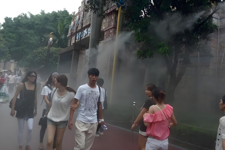 商業(yè)廣場噴霧降溫系統(tǒng) 人造霧設(shè)備